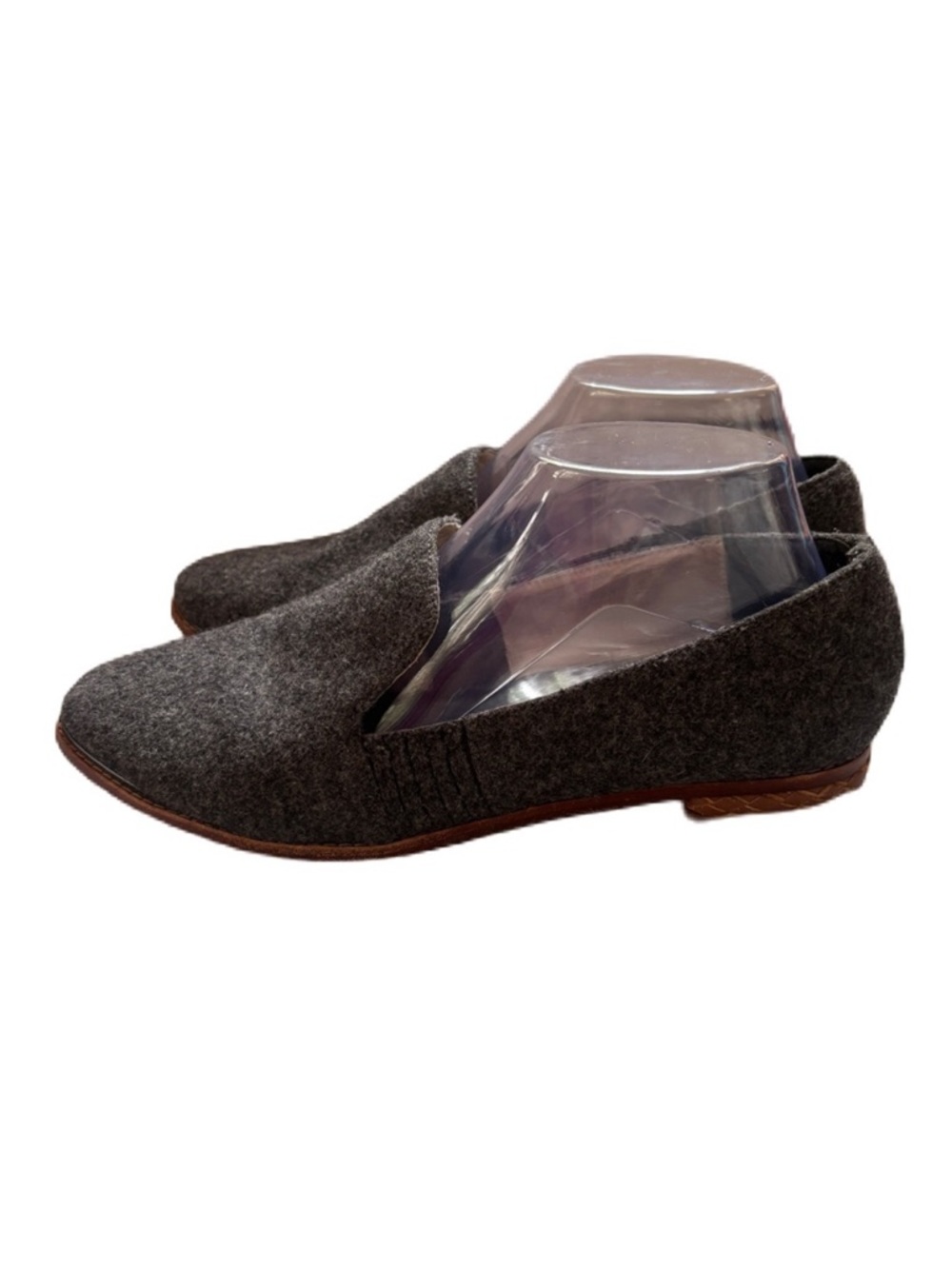 Matt Bernson Gray Wool Loafer Slip On Work Attire Business Casual Size 8.5 Women